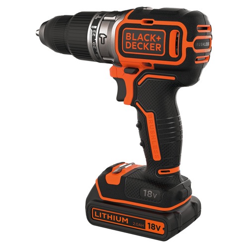 Black And Decker - 18V Brushless accuschroefklopboormachine - BL188K1B2