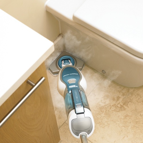 Black and Decker - 1600W AutoSelect Steam Mop Deluxe - FSM1630