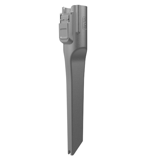 BLACKDECKER BHFEV182CP accessoire suceur pour aspirateur, gris, photo latérale sur fond blanc.