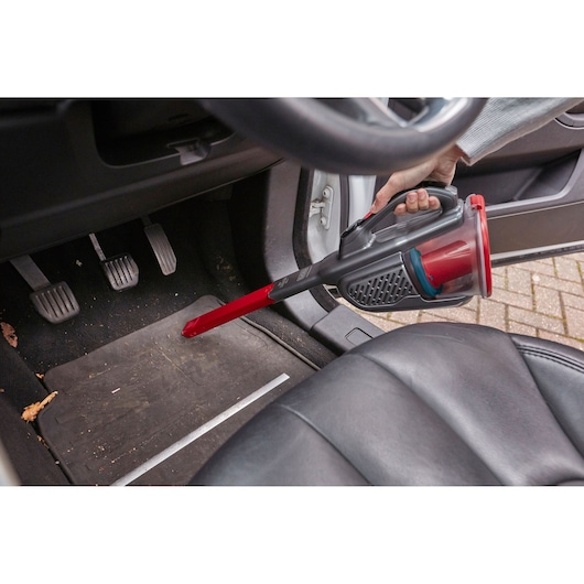 BLACKDECKER BHHV315B handstofzuiger reinigt automatten