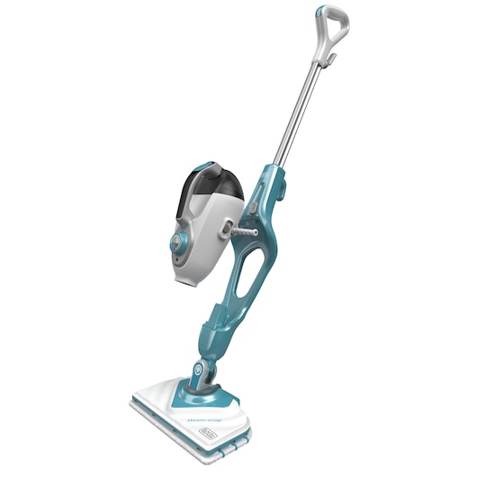 1600W Steam-mop met SteaMitt, deltavoet en 13 accessoires