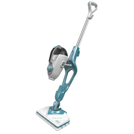 1600W Steam-mop met deltavoet en 7 accessoires